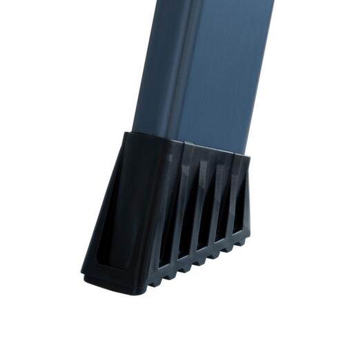 Krause Eloxierte Stufen-Doppelleiter MONTO® SePro D®, 2 x 7 rutschhemmend profilierte Stufen Detail 3 L