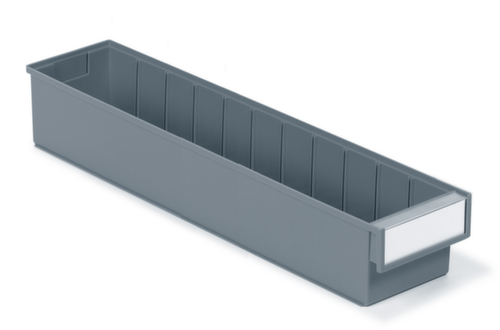 Treston Stabiler Regalkasten, grau, Tiefe 600 mm Standard 1 L
