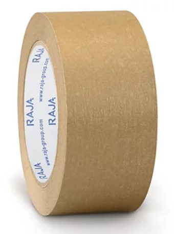 Raja Papier-Packband, Länge x Breite 50 m x 75 mm Standard 1 L