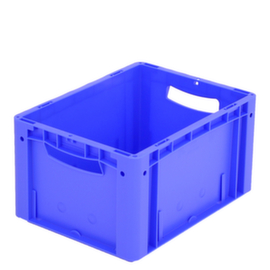 Euronorm-Stapelbehälter Ergonomic, blau, Inhalt 19 l
