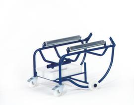 Rollcart Fasskippbock mit Ölwanne 10 l und Auflage mit Rollen, für 1 x 200-Liter-Fass