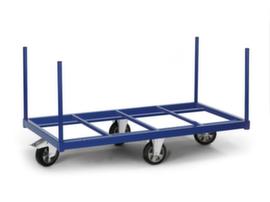 Rollcart Rungenwagen mit offener Ladefläche, Traglast 1200 kg, Ladefläche 2000 x 800 mm