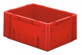 Euronorm-Stapelbehälter, rot, Inhalt 14,5 l