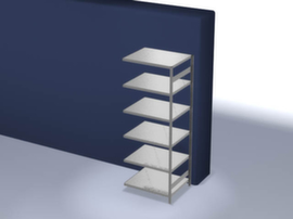 hofe Traversenregal mit Fachlast bis 330 kg