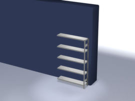 hofe Traversenregal mit Fachlast bis 330 kg