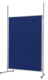 Franken Trennwand, Höhe x Breite 1500 x 1200 mm, Wand blau