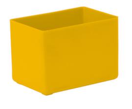 Einsatzkasten, gelb, Länge x Breite 80 x 53 mm
