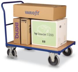 VARIOfit Schiebebügelwagen, Traglast 500 kg, Ladefläche 1060 x 700 mm