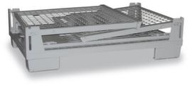 Faltbare Gitterbox-Palette, Länge x Breite 1200 mm x 800 mm