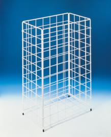 CWS Drahtgitter-Papierkorb, 20 l, weiß