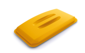 Durable Auflagedeckel für Wertstoffbehälter, gelb