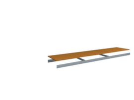 hofe Holzboden für Weitspannregal, Breite x Tiefe 2500 x 500 mm