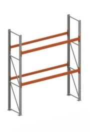 META Palettenregal MULTIPAL für 6 Paletten, 2900 mm breit, 3 Lagerebenen