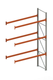 META Palettenregal MULTIPAL für 8 Paletten, 2785 mm breit, 4 Lagerebenen