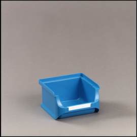 Allit Sichtlagerkasten ProfiPlus Box 1, blau, Tiefe 100 mm, Polypropylen
