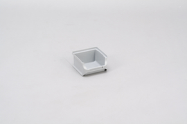 Allit Sichtlagerkasten ProfiPlus Box 1, grau, Tiefe 100 mm, Polypropylen