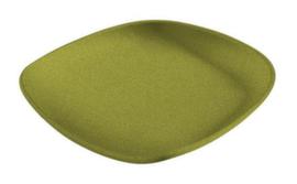 Quadrifoglio Sitzpolster COVE für Besucherstuhl für Traversenbank, dunkelgrün