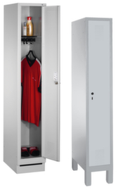C+P Garderobenschrank Evolo lichtgrau