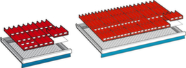 Mulden-Set für Schubladen