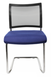 Topstar Besucherschwinger Visit 20 mit Netzrücken, Sitz Stoff (100% Polypropylen), blau