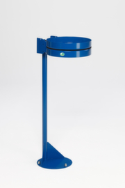 VAR Müllsackständer mit Standfuß, für 120-Liter-Säcke, blau