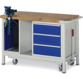 RAU Werkbank Serie 8000 mit Schraubstock