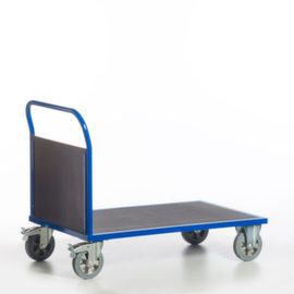 Rollcart Stirnwandwagen mit rutschsicherer Ladefläche, Traglast 1200 kg, Ladefläche 2000 x 800 mm