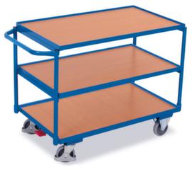 VARIOfit Tischwagen mit Holzböden