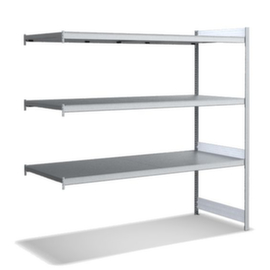 Weitspannregal mit Holz- oder Stahlböden