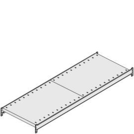 Fachboden für Weitspannregal, Breite x Tiefe 2000 x 500 mm