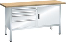 LISTA Werkbank mit Schubladen und Schränken