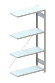 META erweiterbares Steckregal Fachlast 230 kg