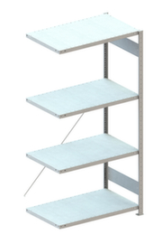 META erweiterbares Steckregal Fachlast 230 kg