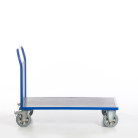 Rollcart Stirnwandwagen mit rutschsicherer Ladefläche, Traglast 1200 kg, Ladefläche 1200 x 800 mm