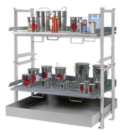 Abfüllregal und Stapelgestell verschiedene Module