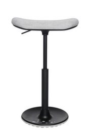 Topstar Sitz-/Stehhilfe Sitness H2 mit Skateboard-Sitz, Sitzhöhe 570 - 770 mm, Sitz grau