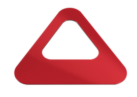 Auflagedeckel PURE ELEGANCE für Abfallbehälter, rot