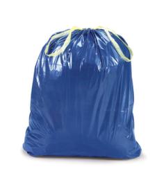 Raja Müllsack mit Verschlussband, 100 l, blau