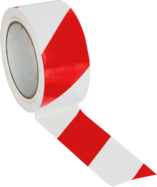 EICHNER Bodenmarkierungsband, rot/weiß