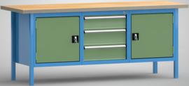 KLW Lutz Werkbank mit Multiplexplatte