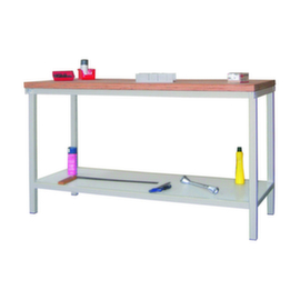 PAVOY Werkbank mit Buche-Multiplexplatte