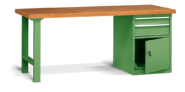 Werkbank, 2 Schubladen, 1 Schrank