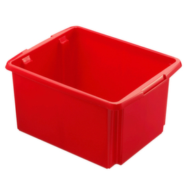 Leichter Drehstapelbehälter, rot, Inhalt 32 l