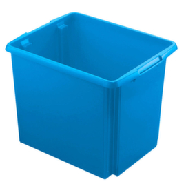 Leichter Drehstapelbehälter, blau, Inhalt 45 l