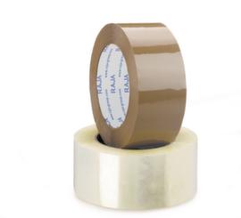 Raja PP-Packband mit Acrylatklebemasse, Länge x Breite 66 m x 50 mm