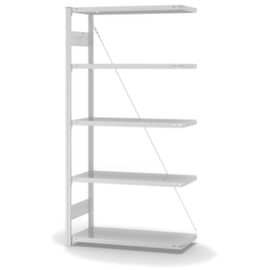 hofe ESD-Regal, Höhe x Breite x Tiefe 2000 x 1010 x 435 mm, 5 Böden
