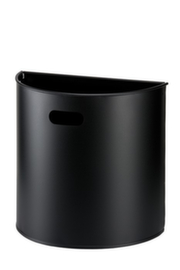 Wandabfallbehälter Miluna, 20 l, schwarz