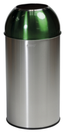 Edelstahl-Abfallbehälter probbax®, 40 l
