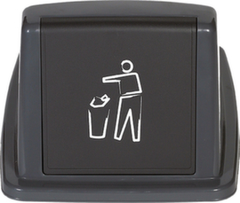 Hochdeckel probbax® für Wertstoffsammler