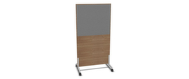 Nowy Styl Trennwand E10 aus Holz mit Stoffbespannung, Höhe x Breite 1545 x 800 mm